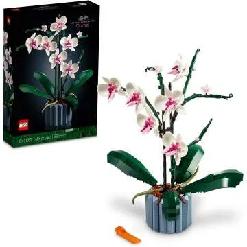 LEGO Icons Orchid Set - Botanical Building Experience
