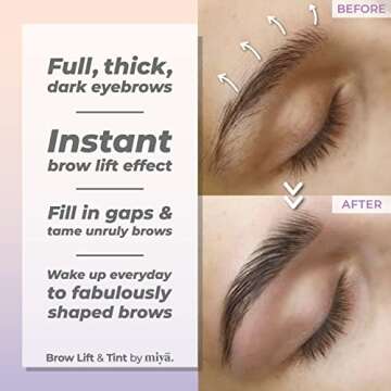 MIYA Lash Lift & Brow Lamination Kit for Gorgeous Lashes