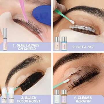 MIYA Lash Lift & Brow Lamination Kit for Gorgeous Lashes