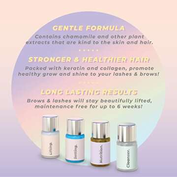 MIYA Lash Lift & Brow Lamination Kit for Gorgeous Lashes