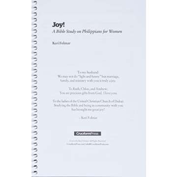 Joy!: A Bible Study on Philippians for Women (Delighting in the Word)
