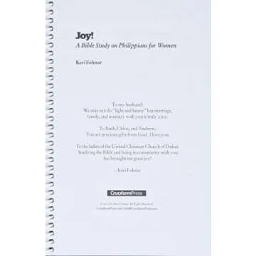 Joy!: A Bible Study on Philippians for Women (Delighting in the Word)