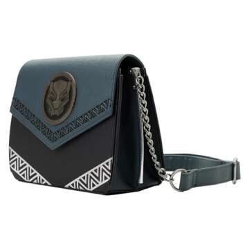 Loungefly Marvel Black Panther Wakanda Forever Cross Body Bag