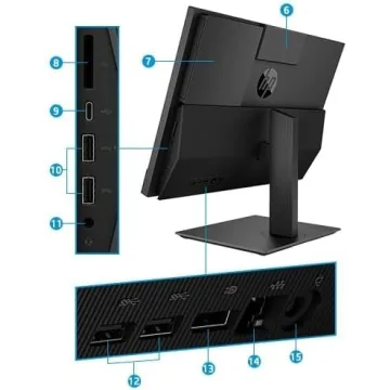 HP ProOne 600 G4 AIO Desktop, Core i7, 16GB RAM, Renewed