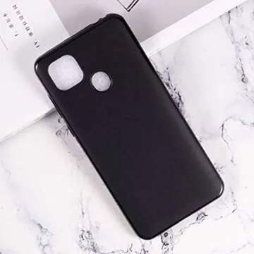 Tznzxm for Consumer Cellular ZMax 10 /ZTE Z6250 Tempered Glass Screen Protector [2-Pack],ZTE ZMax 10 Case,Flexible Soft TPU Scratch Resistant Non-Slip Back Cover Rubber Slim Phone Case for ZTE Z6250