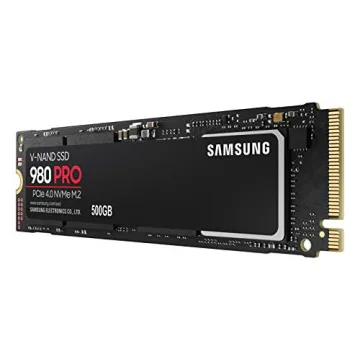SAMSUNG 980 PRO 500GB PCIe 4.0 NVMe M.2 SSD Fast Reliable