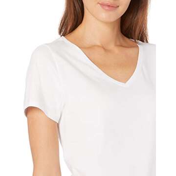 Buy Classic-Fit Women's V-Neck T-Shirt Pack of 2