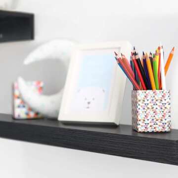 Icona Bay 24 Inch Floating Shelves Set - Stylish & Versatile