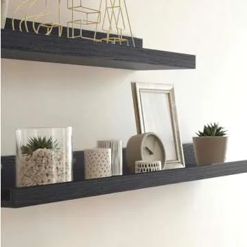 Icona Bay 24 Inch Floating Shelves Set - Stylish & Versatile