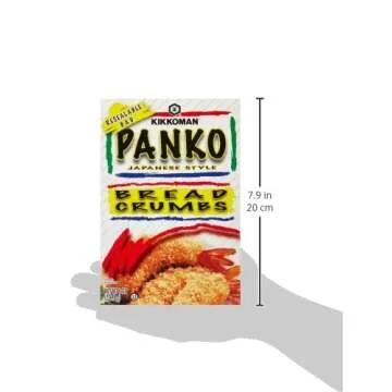 Kikkoman Bread Crumbs Panko, 8 Ounce (Pack Of 12)