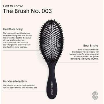 Crown Affair Brush No. 003 for Fine or Thin Hair