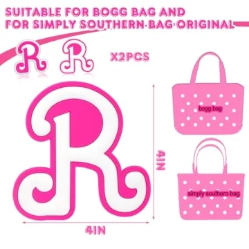 AIERSA Letter Charms for Bogg Bag - Fun and Colorful Accessories