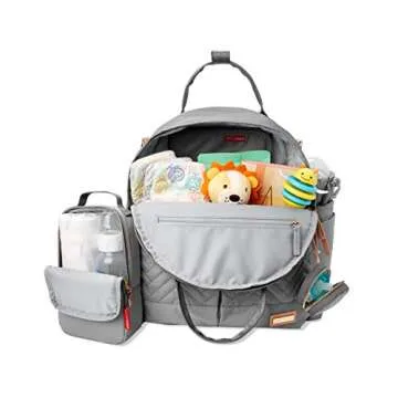Skip Hop Diaper Bag Backpack Suite 6-in-1 Essential Baby Bag