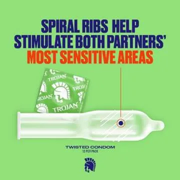 TROJAN Pleasure Pack Assorted Condoms, 36 Count for Fun