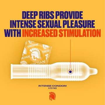 TROJAN Pleasure Pack Assorted Condoms, 36 Count for Fun