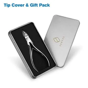 FERYES Toenail Clippers Straight Blade for Thick Toenails, Nail Clippers for Thick and Ingrown Nails - High Temperature Forging Stainless Steel Toe Nail Tools