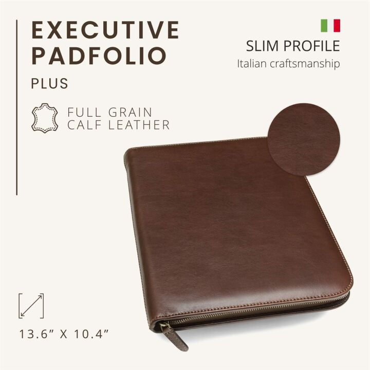 Leather Executive Padfolio with Custom Options