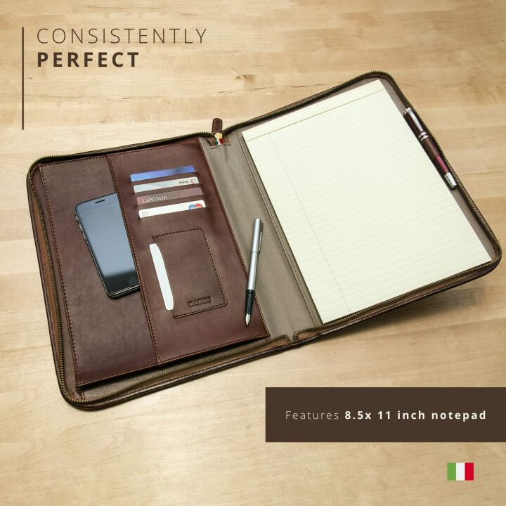 Leather Executive Padfolio with Custom Options