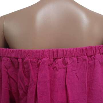 MESLIMA Women's Casual Loose Plus Size Long Sleeve Jumpsuits Rompers Dressy Wide Leg Pants with Pockets Pink 4XL