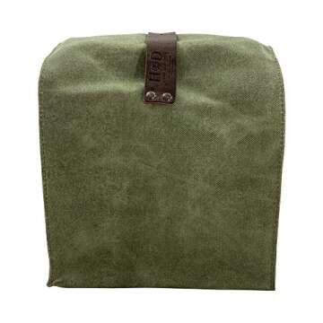 Hide & Drink, All Purpose Bag, Travel Accessory, Waxed Canvas, Handmade