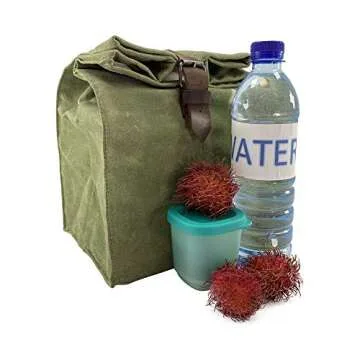 Hide & Drink, All Purpose Bag, Travel Accessory, Waxed Canvas, Handmade