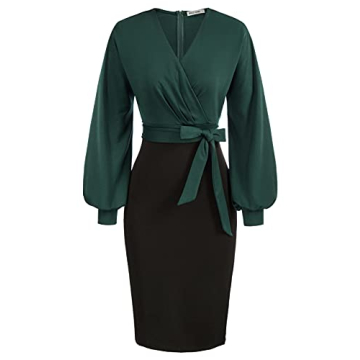 GRACE KARIN Women's Elegant Bodycon Dress for Work & Parties