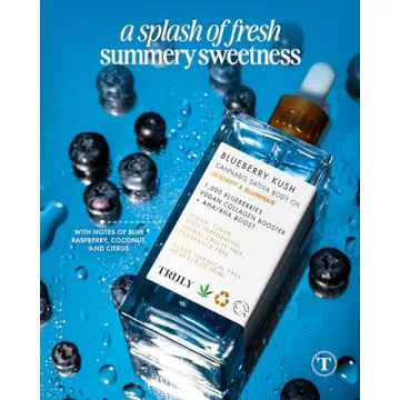 Truly Beauty Blueberry Kush Body Oil - Hydrating Moisturizer