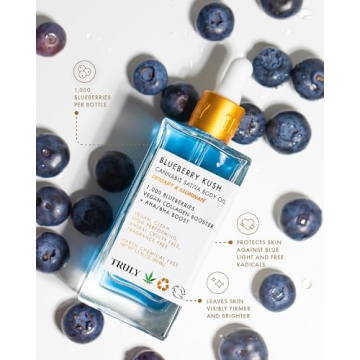 Truly Beauty Blueberry Kush Body Oil - Hydrating Moisturizer