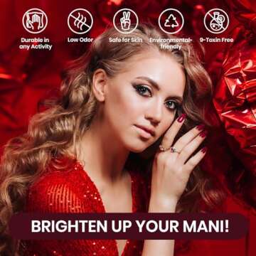 Beetles Gel Nail Polish 6 Colors Caramel Collection Red Brown Fall Skin Tones Gel Nail Polish Set Burgundy Gel Soak off Nail Uv Lamp Manicure Gifts DIY Home for Women