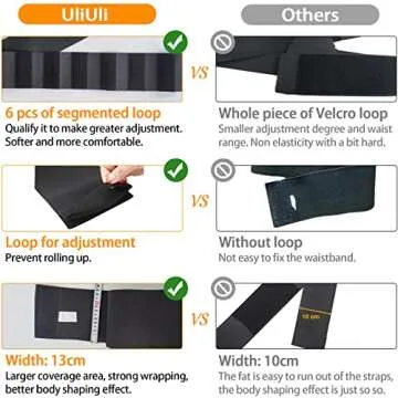 UliUli Women's Waist Trainer for Perfect Tummy Control