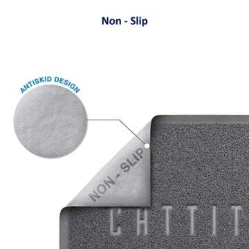 WePet Cat Litter Box Mat - Durable, Urine-Resistant Trapping Rug