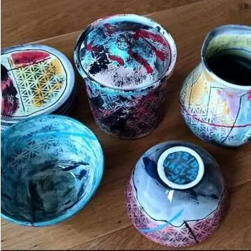 Sacred Geometry Stencils for Art and Crafts - 8x8 inch Set