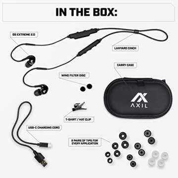 AXIL GS Extreme 2.0 Shooting Ear Buds for Noise Protection