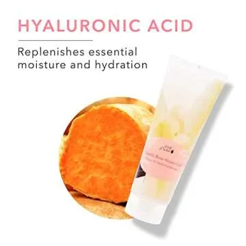 100% PURE Vanilla Bean Shower Gel - Deeply Hydrating Wash