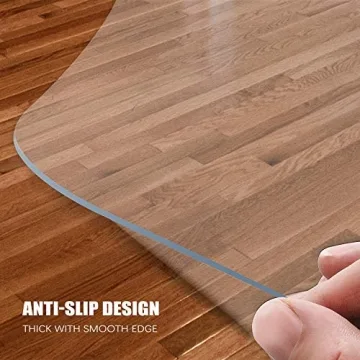 Kuyal Chair Mat for Hard Floors Protects Your Flooring