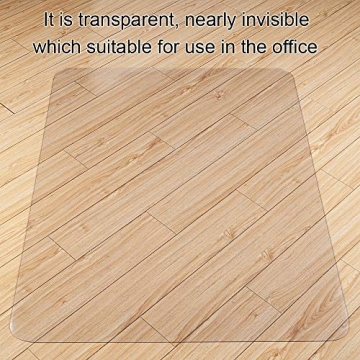 Kuyal Chair Mat for Hard Floors Protects Your Flooring