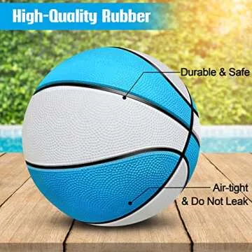 TNELTUEB Swimming Pool Sports Water Basketballs - Family Friendly 3 Pack