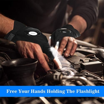 LED Flashlight Gloves - Perfect Gifts for Men