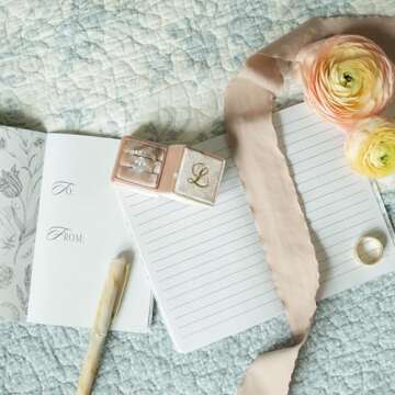 Luxurious Leather Vow Book with Gold Foil Lettering | Vow Books His and Hers | 4x6 His and Her Vows ...