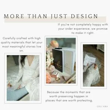 Luxurious Leather Vow Book with Gold Foil Lettering | Vow Books His and Hers | 4x6 His and Her Vows Book Set | Wedding Vow Books His and Hers | Vows Book His and Hers | Wedding Registry Ideas