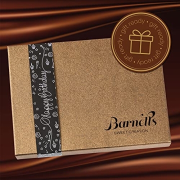 Gourmet Birthday Gift Box of Chocolate-Covered Cookies