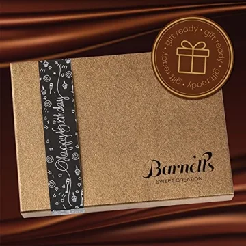 Gourmet Birthday Gift Box of Chocolate-Covered Cookies