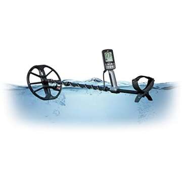 Minelab EQUINOX 800 All-Terrain Waterproof Multi-Purpose Metal Detector + EQUINOX Double-D 6" Smart Coil with Skid Plate