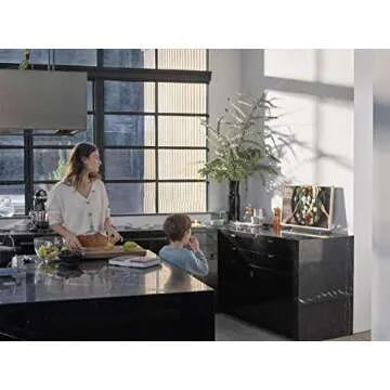 SAMSUNG 43-inch Class FRAME QLED LS03 Series - 4K UHD Dual LED Quantum HDR Smart TV with Alexa Built...