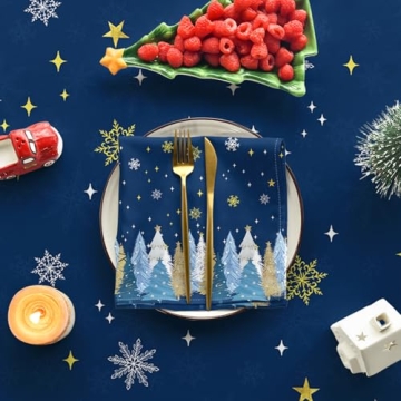 Horaldaily Christmas Tablecloth for Festive Dining