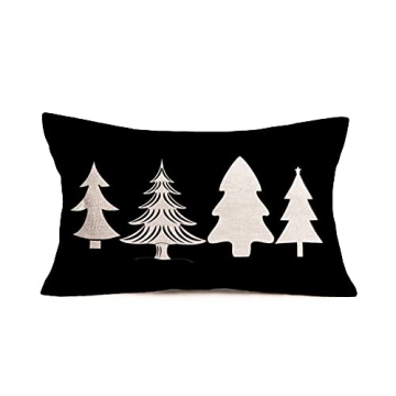 Asamour Merry Christmas Pillow Covers for Festive Cheer