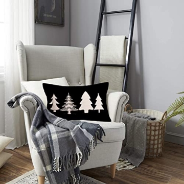 Asamour Merry Christmas Pillow Covers for Festive Cheer