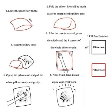 Asamour Merry Christmas Pillow Covers for Festive Cheer