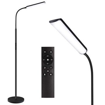 Dimunt LED Floor Lamp - Adjustable Brightness & Remote Control