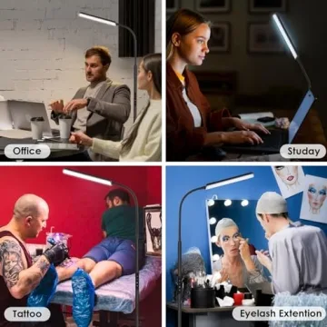 Dimunt LED Floor Lamp Adjustable Brightness Remote Control